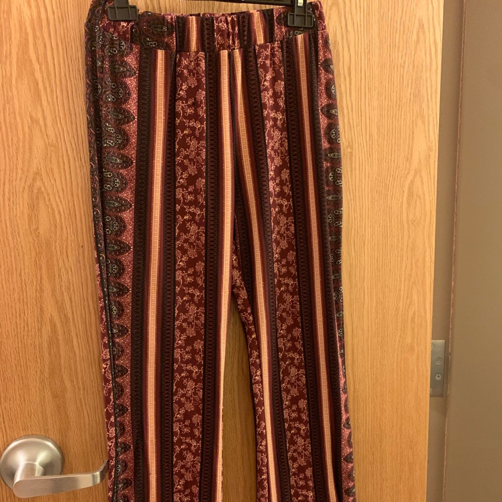 Boho flare pants
